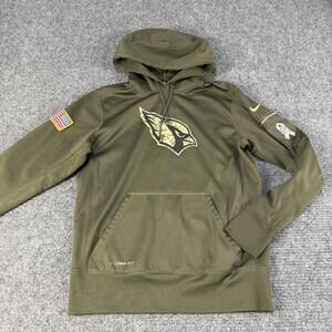 Arizona Cardinals Hoodie Mens Medium NFL Football Nike Salute To Service